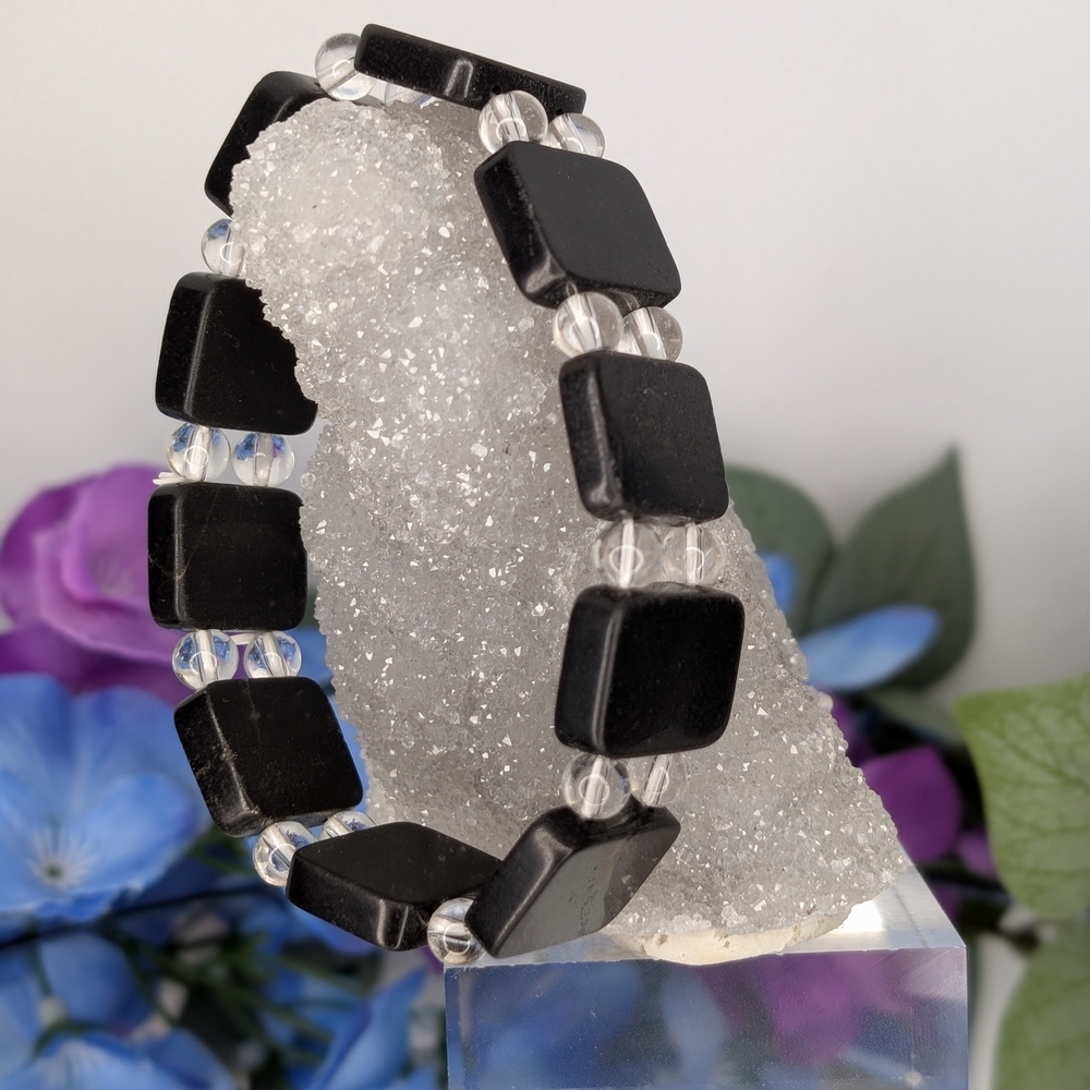 Tourmaline And Quartz Bracelet